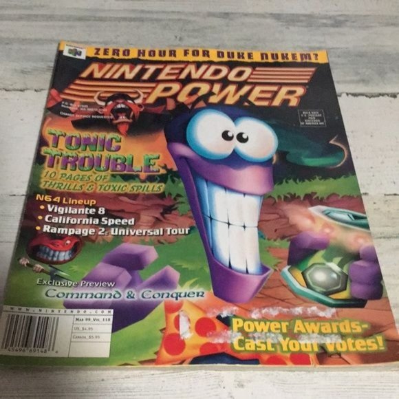Vintage Nintendo Power magazines Volumes 117-120, 122 & 123 - Picture 3 of 8